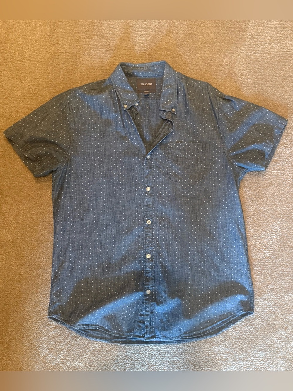 Bonobos Men’s Button Up Shirt L Tall